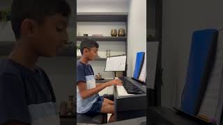 Songwriting Competition Rohan Age 10 Performing quotMelody Memoriesquot Piano Student Original Song [upl. by Nickola724]