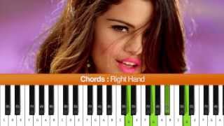 How To Play quotLove Will Rememberquot Selena Gomez Piano Tutorial  Chords [upl. by Bolitho]