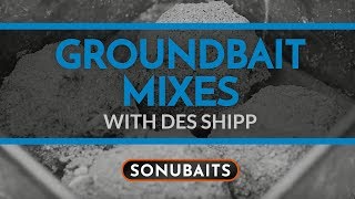 GROUNDBAIT MIXES WITH DES SHIPP [upl. by Keener]