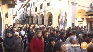 Carmagnola  La processione dell Immacolata [upl. by Saravat]