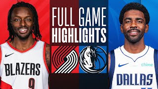 TRAIL BLAZERS at MAVERICKS  FULL GAME HIGHLIGHTS  January 5 2024 [upl. by Aggie936]