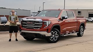 2024 GMC Sierra 1500 SLT  Do The Features MATCH The Price [upl. by Krissy106]