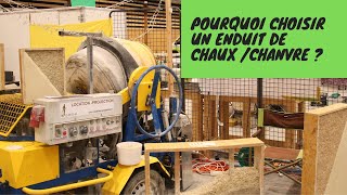 Pourquoi choisir un enduit de chauxchanvre [upl. by Gmur]