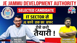 JKSSB JE Civil Topper Interview  JKSSB JE Civil Selected Candidate Mridul  Engineers Career Group [upl. by Acira]