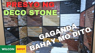 MAGKANO ANG DECO STONE SA WILCON [upl. by Hakeem]