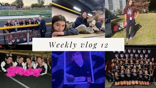 Cheer comp Painting pumpkins etc vlog 12 [upl. by Adihahs]