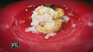 Cooking with Rania Charred Pineapple with Spicy Honey and Coconut Ice Cream [upl. by Aimac]