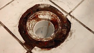 Replacing a Toilet Flange  Plumbing 101 [upl. by Bilek]