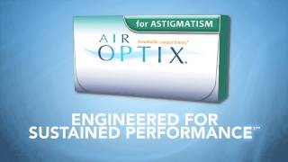 AIR OPTIX® for ASTIGMATISM Contact Lenses Mode of Action Video for Consumers [upl. by Rolyab343]