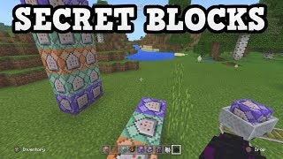 24 SECRET BLOCKS In New Minecraft Xbox [upl. by Davenport]