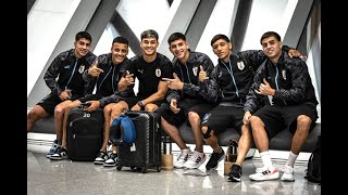 La Selección de Uruguay Sub23 viajó rumbo a Venezuela para disputar el Preolímpico [upl. by Yadnil7]