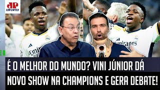 quotEU FALO Se o Vinicius Júnior não for o MELHOR DO MUNDO caso o Real GANHE a Champions EU VOUquot [upl. by Kendal]