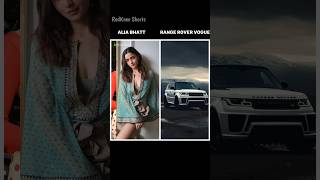 Many Bollywood actresses are known for their luxury car collection shortsfeed bollywood [upl. by Silevi]