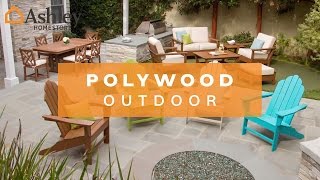 Ashley HomeStore  POLYWOOD Outdoor Furniture [upl. by Haras544]