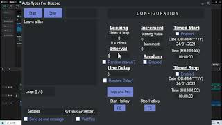 Discord auto typer to Level up the mee6 bot fast [upl. by Sirod930]