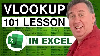 Excel  VLOOKUP 101  Guide to Your First VLOOKUP  Episode 1646 [upl. by Ahsenahs]