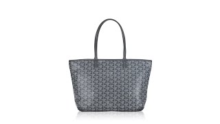 Goyard Goyardine Artois PM Bag Grey [upl. by Nagem]