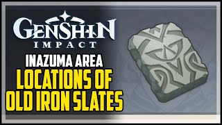 7 Stone Slate Puzzle under Chirai Shrine Solved Genshin Impact22 [upl. by Otreblada]