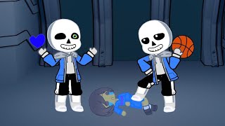 Reupload Undertale reacts to Time Paradox Animation [upl. by Atrebla]