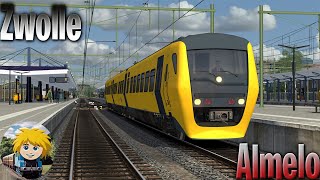 In de jaren 90 van Zwolle naar Almelo  Train Simulator Classic [upl. by Aronel44]