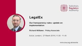 LegalEx 2019  Our transparency rules [upl. by Razal]