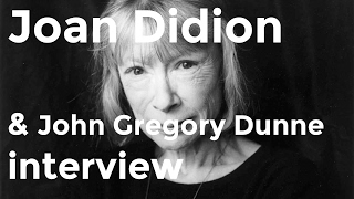 Joan Didion and John Gregory Dunne interview 1992 [upl. by Heydon961]