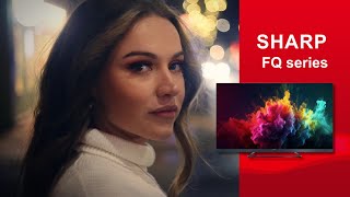 SHARP FQ TV  4K ULTRA HD 144Hz QUANTUM DOT GOOGLE TV [upl. by Yaya]