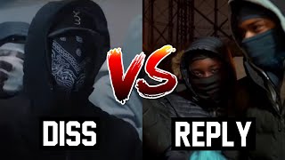 UK DRILL DISS TRACKS VS THEIR RESPONSE [upl. by Lichter]