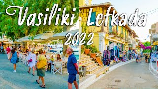 Vasiliki Lefkada Greece beautiful place really worth visiting walking tour 4k [upl. by Inatirb]