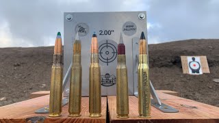 2 inch Titanium vs 50 Cals Baddest Rounds [upl. by Annohsed403]