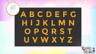 A to Z kids learn ABCD Alphabets kids rhymes A for apple B for ball English Varnmala ABCD abc [upl. by Neyuh]