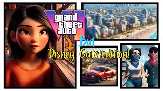 GTA 6 Trailer but its Disney Pixar Trailer Parody generated by AI 4K [upl. by Jezabel]