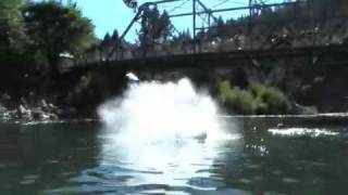 Downieville 2007 River Jump Competition [upl. by Corneille]