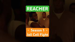 REACHER S1 E1 2022  Jail Cell Fight [upl. by Desirae760]