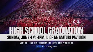 Coon Rapids High School Graduation at U of M Maturi Pavilion 6423 [upl. by Orestes98]