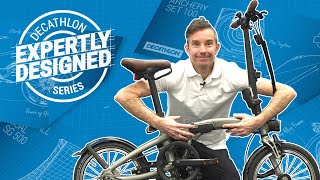 BTWIN Folding Bike Ultra 1 Second Light  The Commuters Dream [upl. by Brinkema]