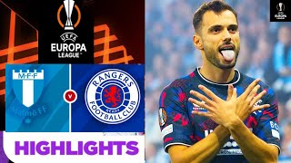 Malmö vs Rangers 02 Highlights  Europa League 2024  Rangers FC vs Malmö FF [upl. by Eichman]