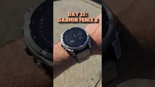 Day 33 Garmin Fenix 8 Titanium  🐕  Badge Challenge Giveaway garminrunning garmin runvlog [upl. by Ahsietal964]