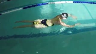 Swim Drills Butterfly Scull [upl. by Eibbil]