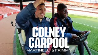 COLNEY CARPOOL  Gabriel Martinelli amp Frimmy  Episode Fourteen [upl. by Sikras200]