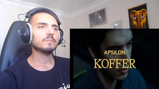 Apsilon  Koffer  Official Video  Prod Bazzazian Arman amp Ralph Heidel Reaction [upl. by Ryle]