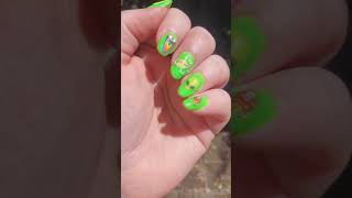 GEL POLISH OF THE WEEK Envy by Head Kandy Pro  Alien Nail Decals [upl. by Nawak]