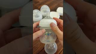 Comparing Hegen Vs Philips Avent bottles [upl. by Anerbas903]