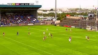 DARRAGH GALVIN GOAL  PORTARLINGTON V PORTLAOISE  2024 LAOIS CLUB FOOTBALL FINAL GAA [upl. by Eesak]