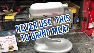 Cleaning your Kitchenaid mixer NEVER use it to grind meat Easy mistakes lead to big messes [upl. by Ocnarfnaig19]