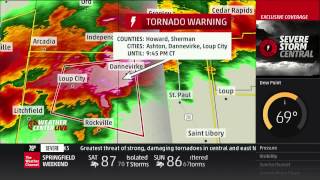 Severe Weather Coverage June 3 2014 910pm  The Weather Channel [upl. by Canty]