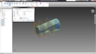 04 LOFT SWEEP AND COIL Autodesk Inventor tutorials [upl. by Aurelius87]