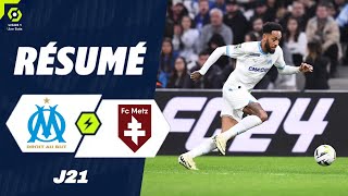 Marseille  Metz  11  Le résumé  Ligue 1 202324 [upl. by Arbma]