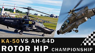 DCS KA50 Black Shark 3 vs AH64D Apache  ROTOR HIP Championship [upl. by Pasho]