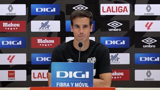 Íñigo Pérez previa RCD Espanyol  Rayo Vallecano [upl. by Grannie213]